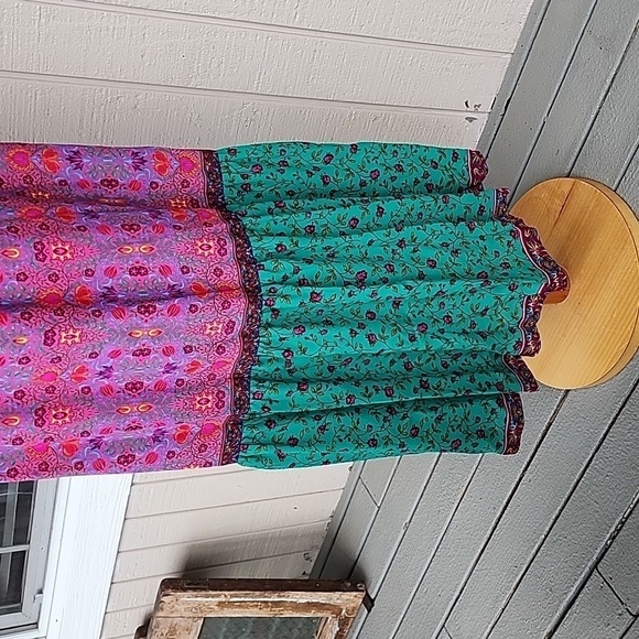 Dalia boho full length dress size 2 nwt - Picture 3 of 6